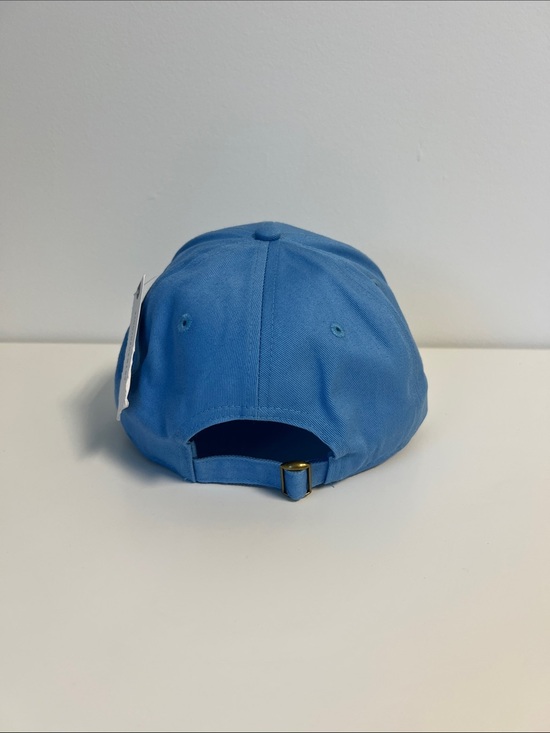 Anthropologie Blue Coney Island Picnic Script Baseball Cap main image 6